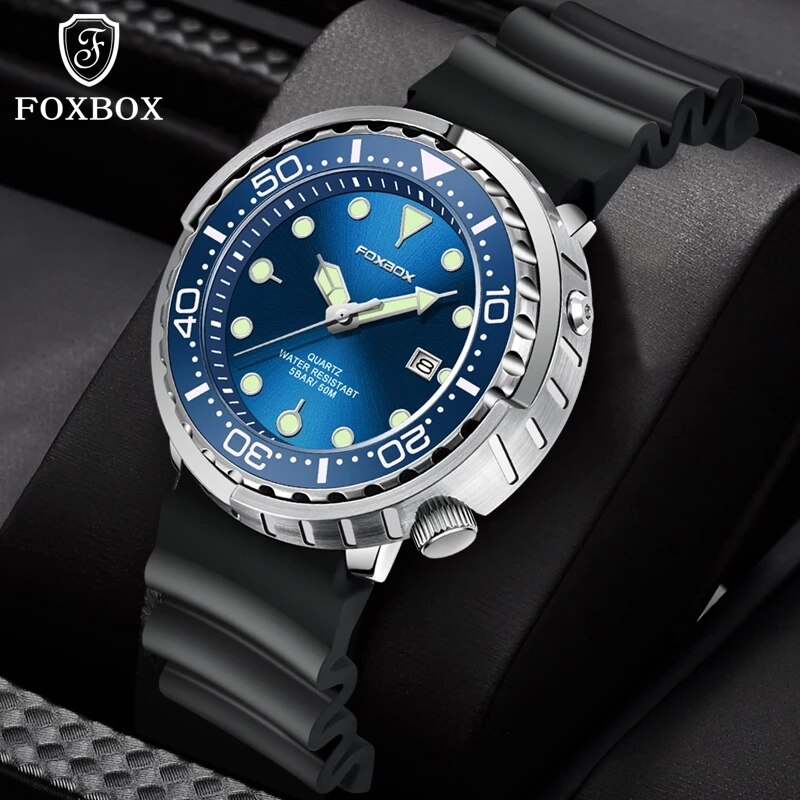 Luxury Watch Exhibition - 2024นาฬิกาลำลองสำหรับผู้ชายแบรนด์ชั้นนำหรูหรานาฬิกาสปอร์ตซิลิโคนนาฬิกาควอตซ์บอกวันที่นาฬิกาข้อมือกันน้ำจับเวลา