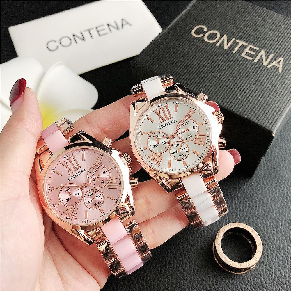 Luxury Watch Index - แบรนด์หรูชั้นนํา Rose Gold ควอตซ์ผู้หญิงนาฬิกาสุภาพสตรีนาฬิกาแฟชั่นผู้หญิงนาฬิกาข้อมือหญิงนาฬิกา Relogio Feminino