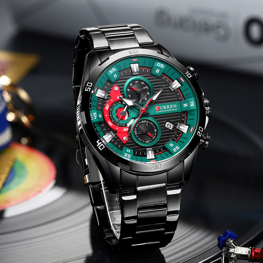 นาฬิกาผู้ชาย CURREN นาฬิกาข้อม - Luxury Watch Index บทวิจารณ์และราคา