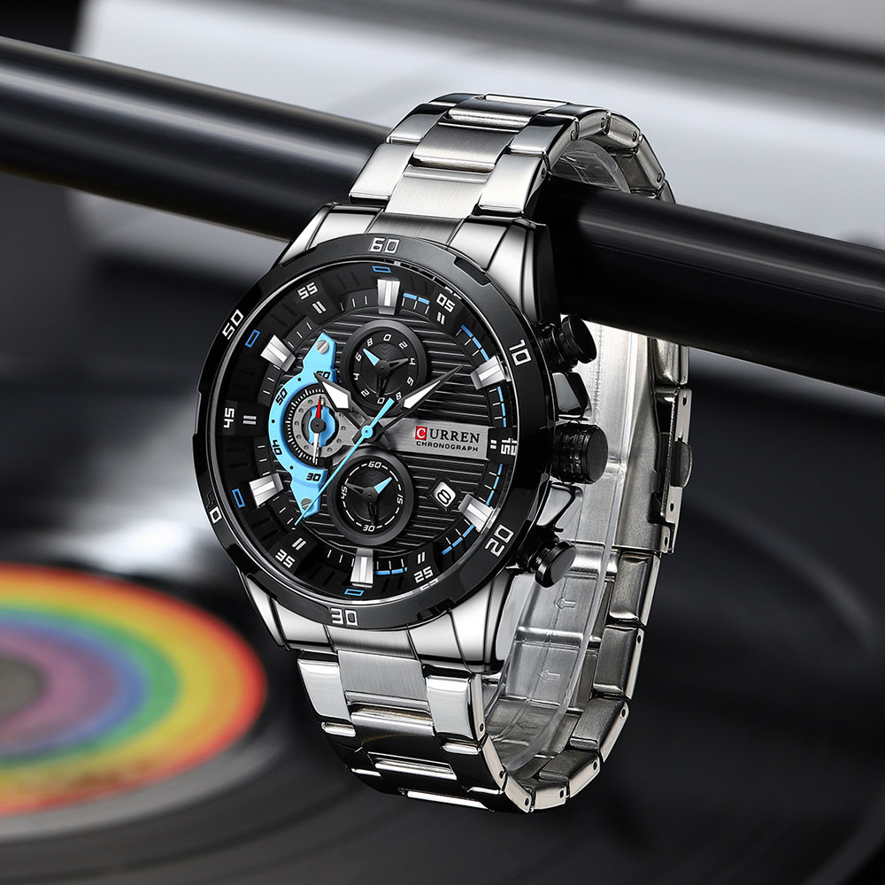 นาฬิกาผู้ชาย CURREN นาฬิกาข้อม - Luxury Watch Index บทวิจารณ์และราคา