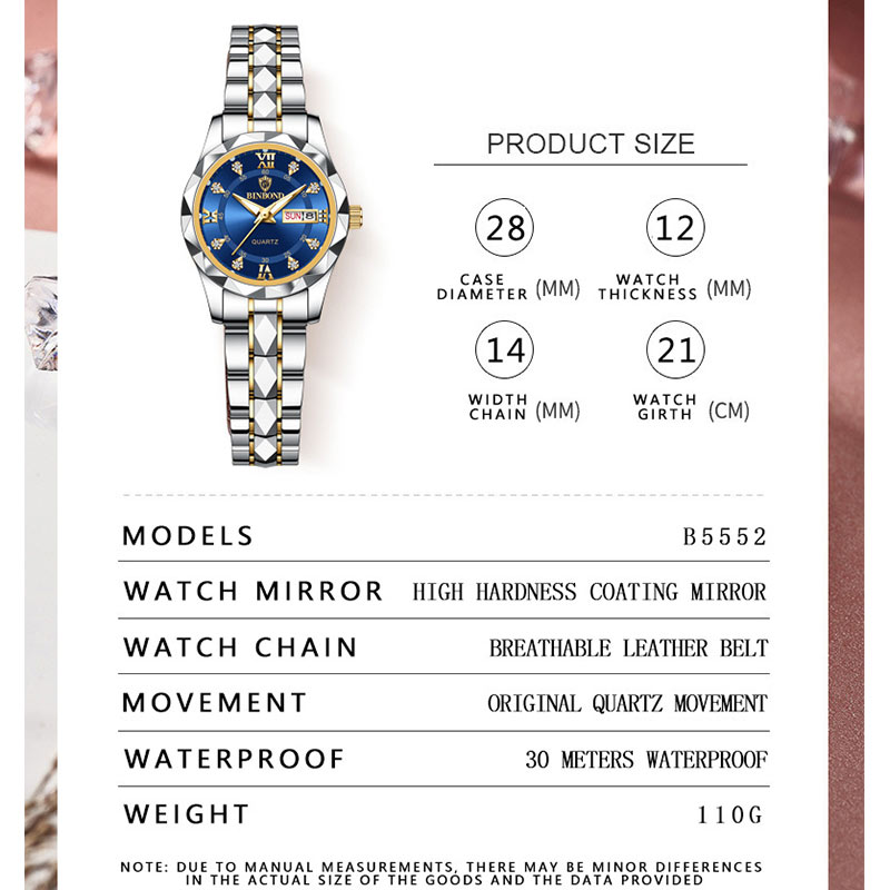 BINBOND แบรนด์หรูแฟชั่นธุรกิจส - Luxury Watch Index บทวิจารณ์และราคา