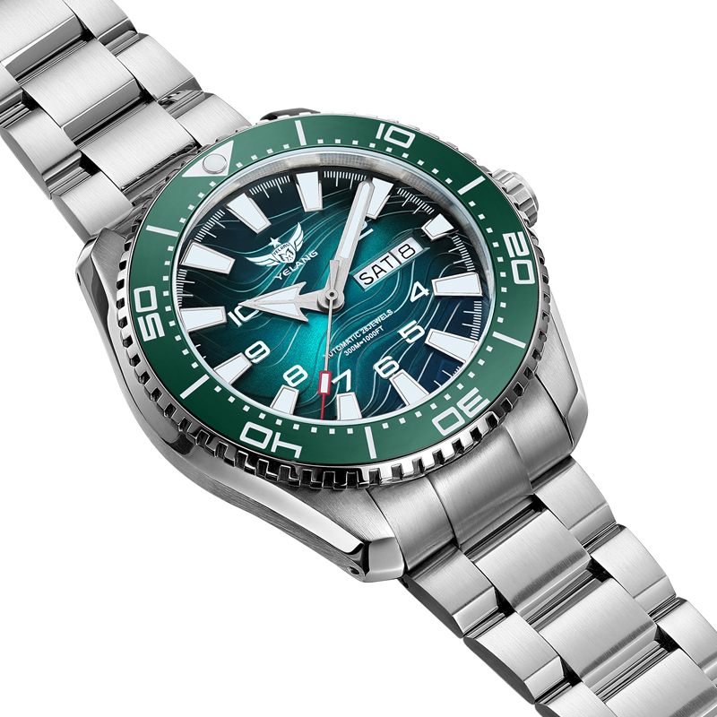 นาฬิกาข้อมือผู้ชายยี่ห้อ Yelan - Diver Watch 300M บทวิจารณ์และราคา