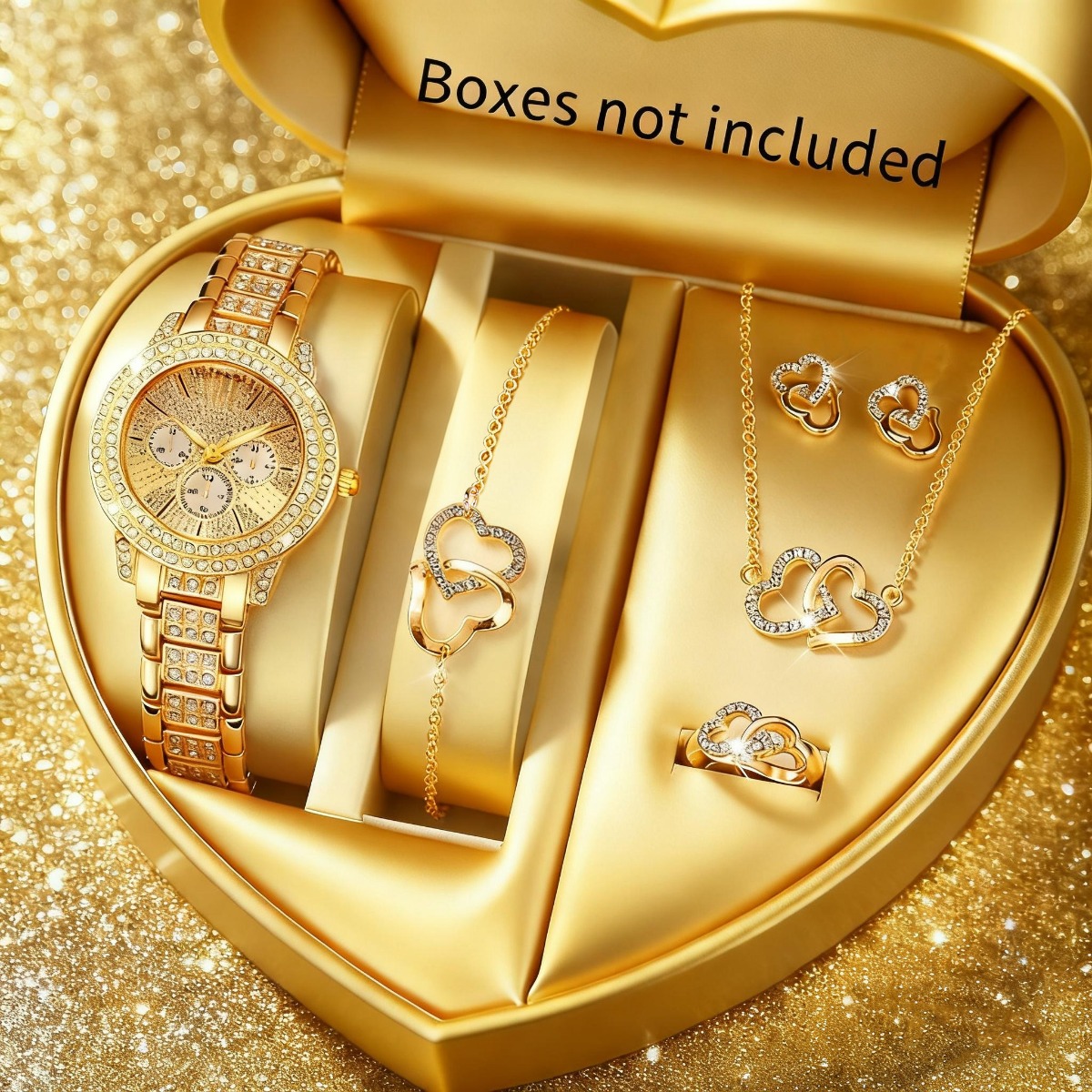 ชุดนาฬิกาข้อมือผู้หญิงหรูหราปร - Luxury Watch Safe บทวิจารณ์และราคา
