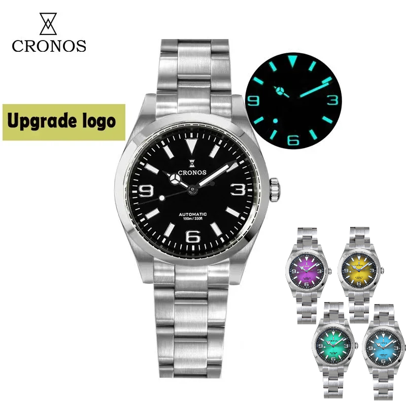 Cronos L6032 36 มม.นาฬิกาPT500 - Diver Watch 300M บทวิจารณ์และราคา