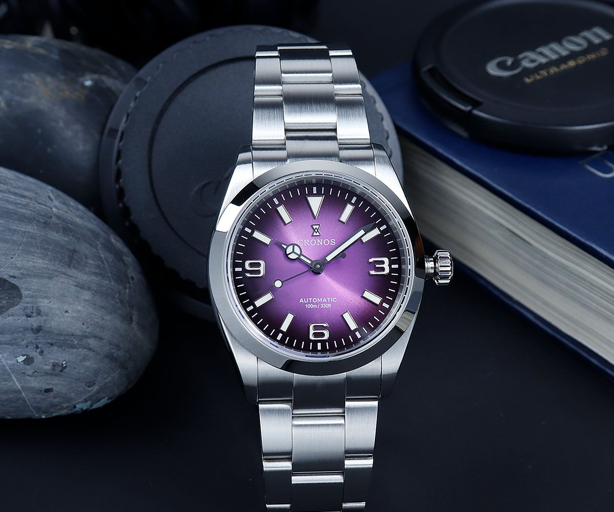 Cronos L6032 36 มม.นาฬิกาPT500 - Diver Watch 300M บทวิจารณ์และราคา