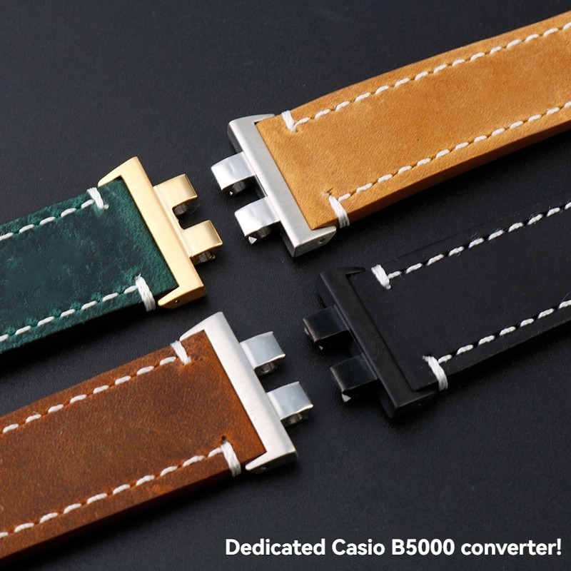 สายหนังแท้สําหรับ CASIO G-SHOC - Luxury Watch Casio บทวิจารณ์และราคา