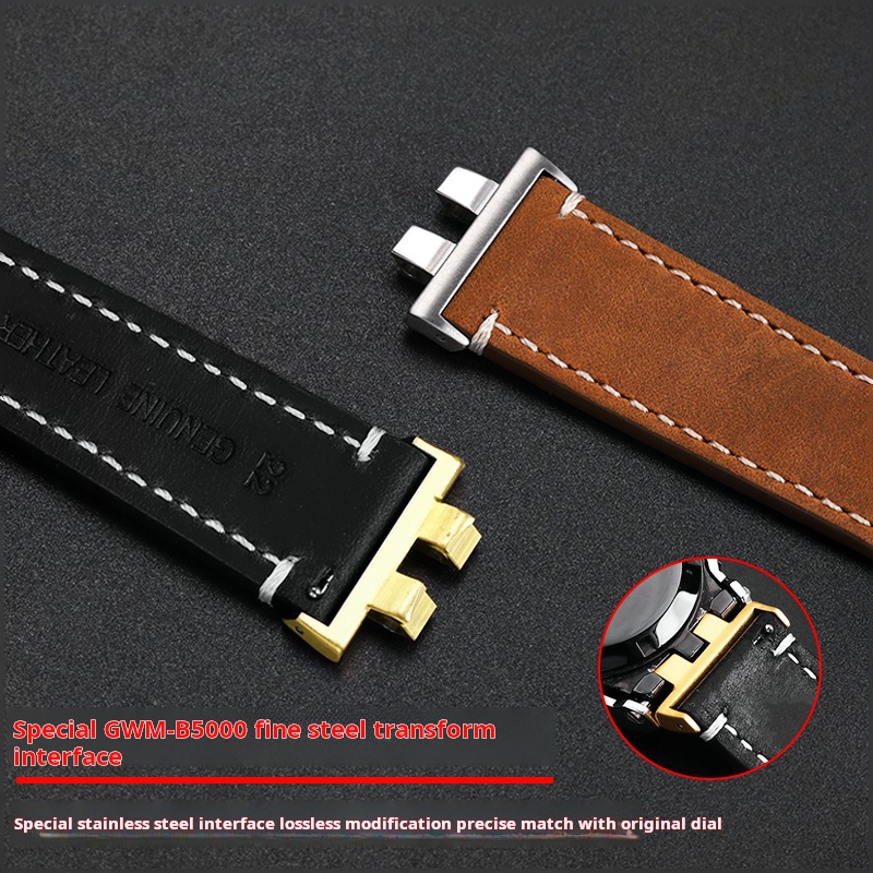GMW-B5000 Vintage Cowhide สําห - Luxury Watch Casio บทวิจารณ์และราคา