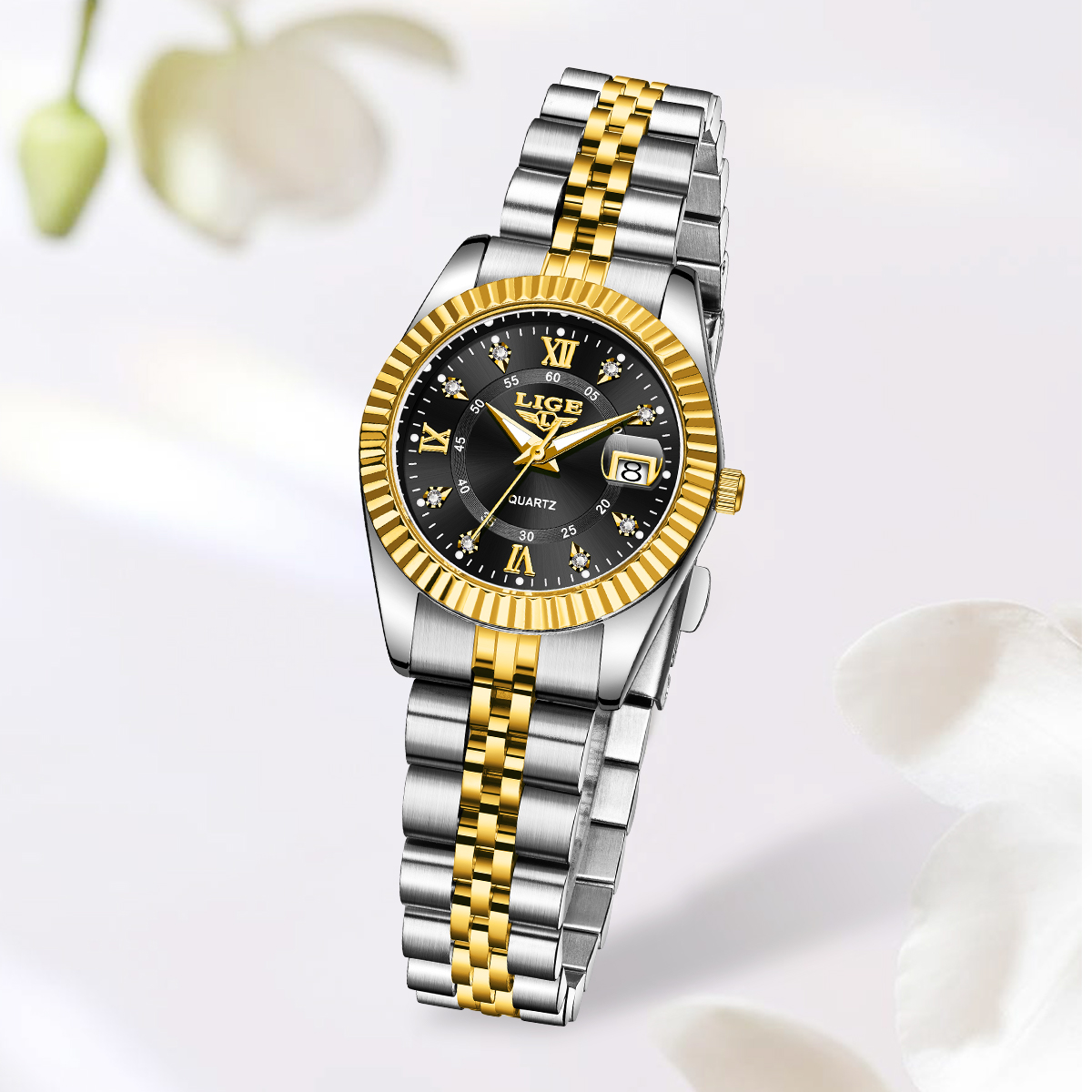 LIGE แฟชั่น Elegant ผู้หญิงนาฬ - Luxury Watch Index บทวิจารณ์และราคา