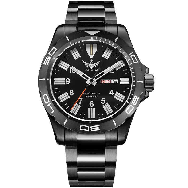 YELANG V1036 นาฬิกาควอตซ์ผู้ชา - Diver Watch 300M บทวิจารณ์และราคา