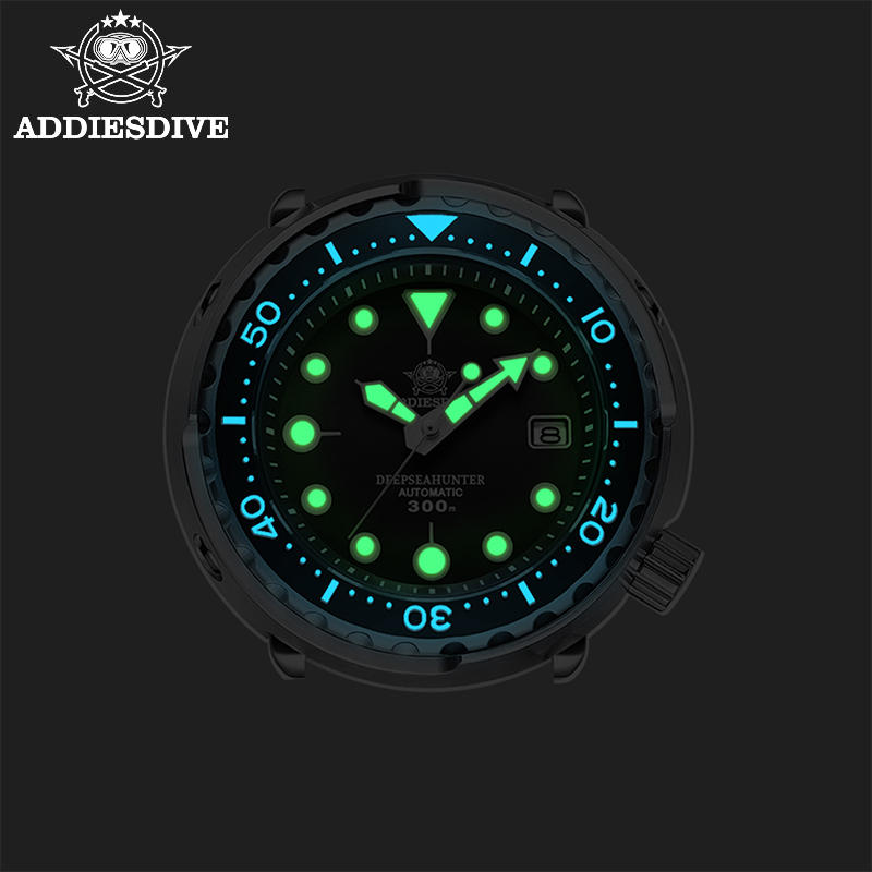 นาฬิกาข้อมือสำหรับผู้ชาย ADDIE - Diver Watch 300M บทวิจารณ์และราคา