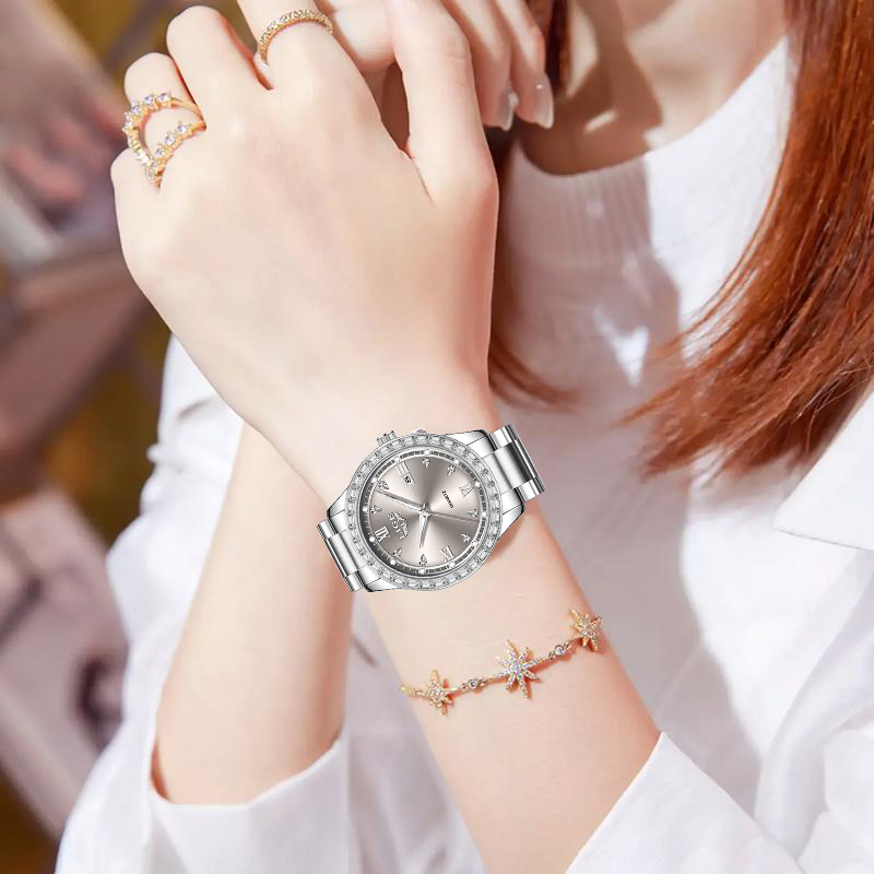 นาฬิกาข้อมือควอตซ์ LIGE 2026 น - Luxury Watch Safe บทวิจารณ์และราคา