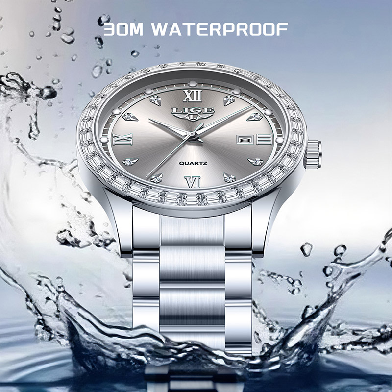 นาฬิกาข้อมือควอตซ์ LIGE 2026 น - Luxury Watch Safe บทวิจารณ์และราคา