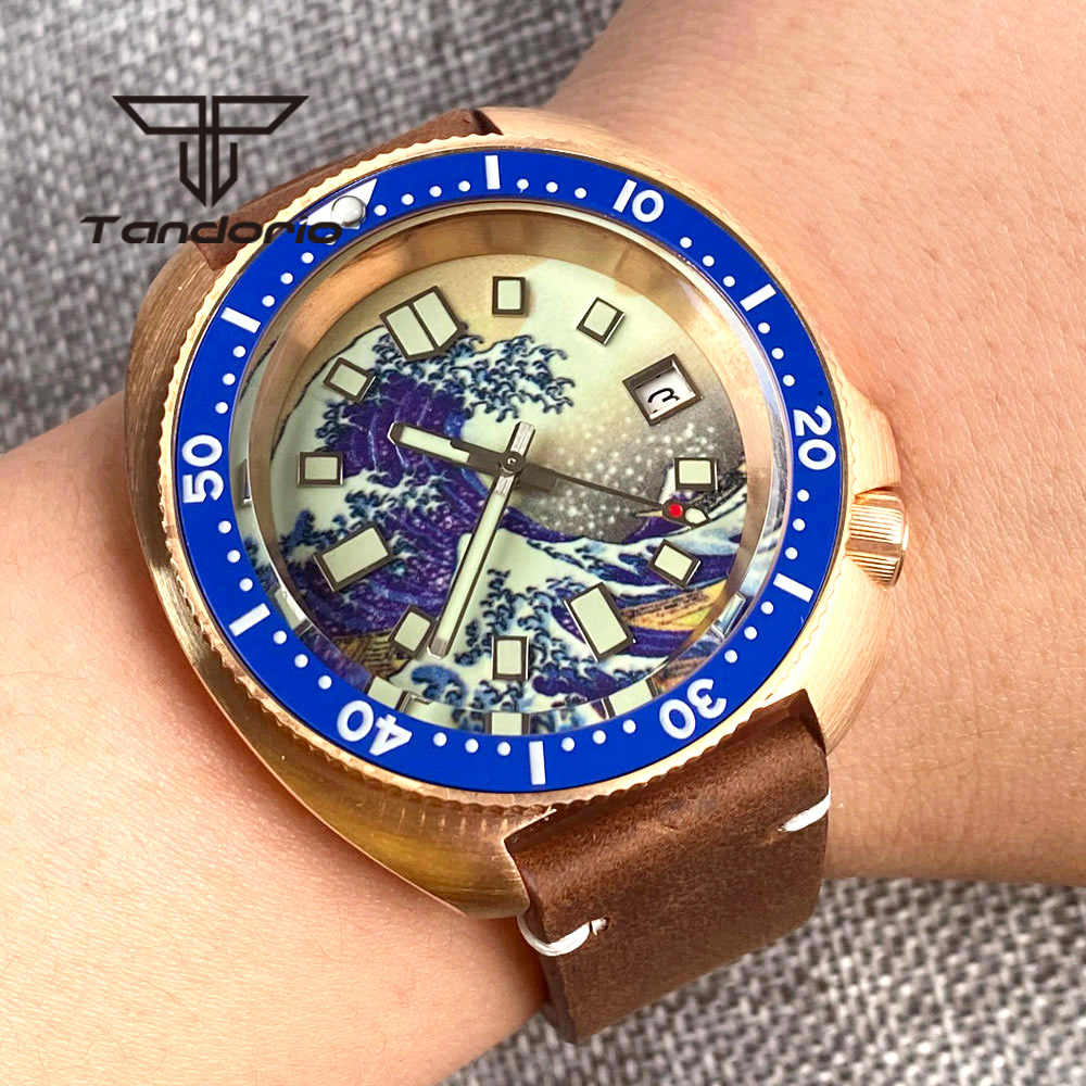 Tandorio 20BAR จริง CUSN8 Bron - Diver Watch 300M บทวิจารณ์และราคา