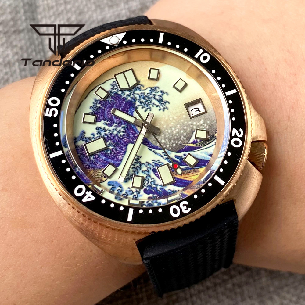 Tandorio 20BAR จริง CUSN8 Bron - Diver Watch 300M บทวิจารณ์และราคา