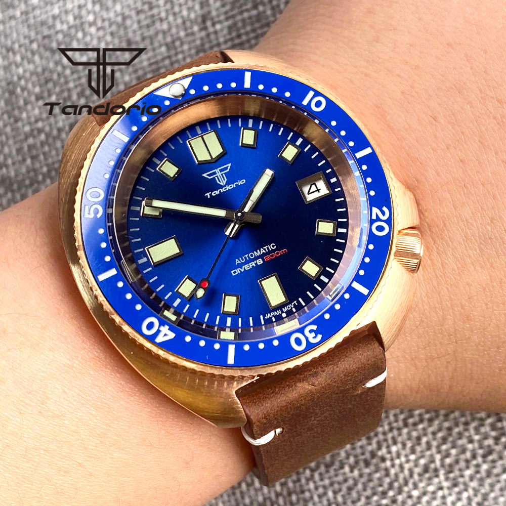 Tandorio 20BAR จริง CUSN8 Bron - Diver Watch 300M บทวิจารณ์และราคา