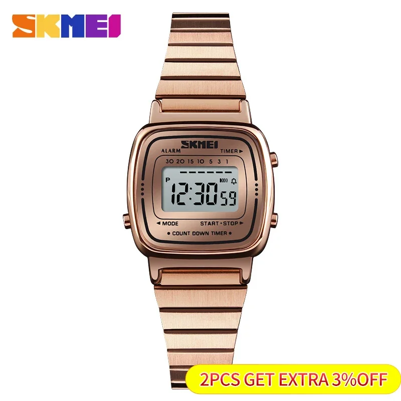 SKMEI 1901 ผู้หญิงแบรนด์หรู 3B - Luxury Watch Exhibition บทวิจารณ์และราคา