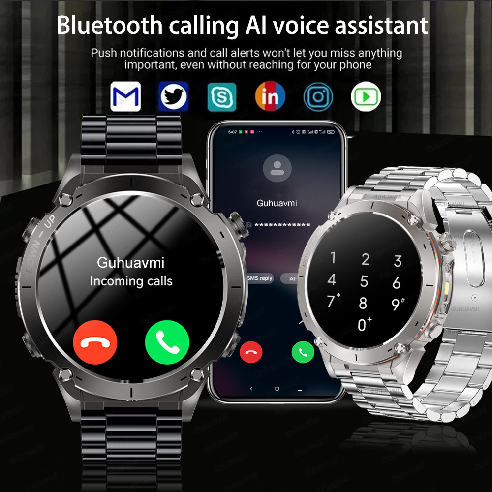 นาฬิกาอัจฉริยะระบบระบุตำแหน่ง  - Gmt Dual Timezone Watch บทวิจารณ์และราคา