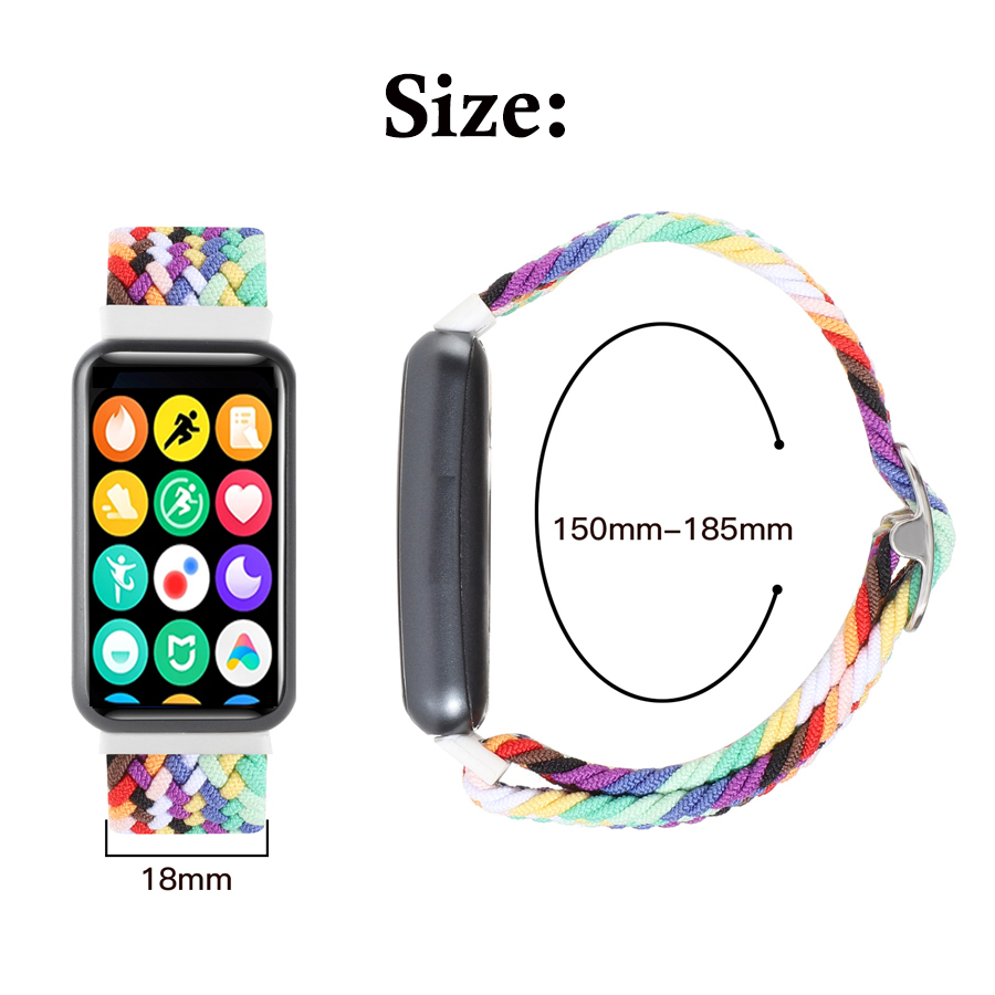 สายรัดข้อมือไนลอนถักสำหรับ Xia - Xiaomi Luxury Watch บทวิจารณ์และราคา