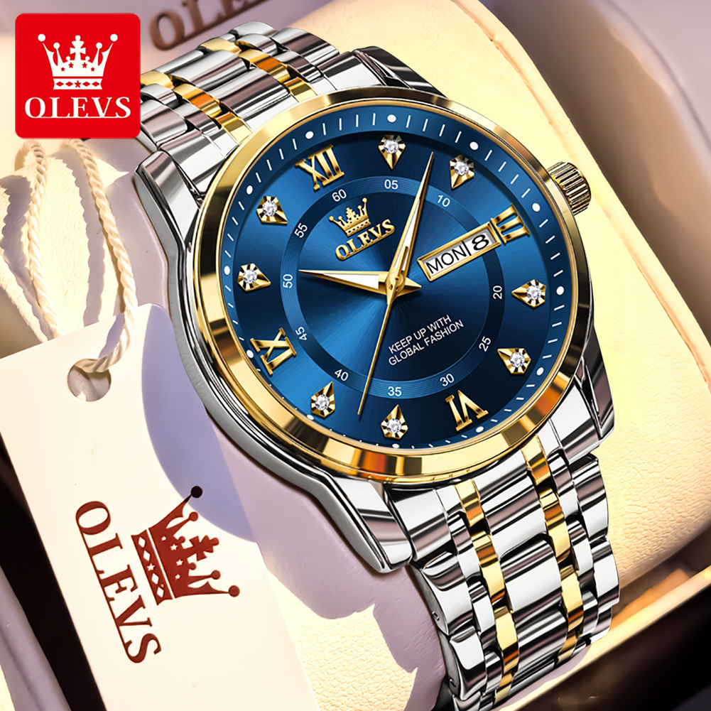 OLEVS แบรนด์นาฬิกาแฟชั่นผู้ชาย - Luxury Watch Brands บทวิจารณ์และราคา
