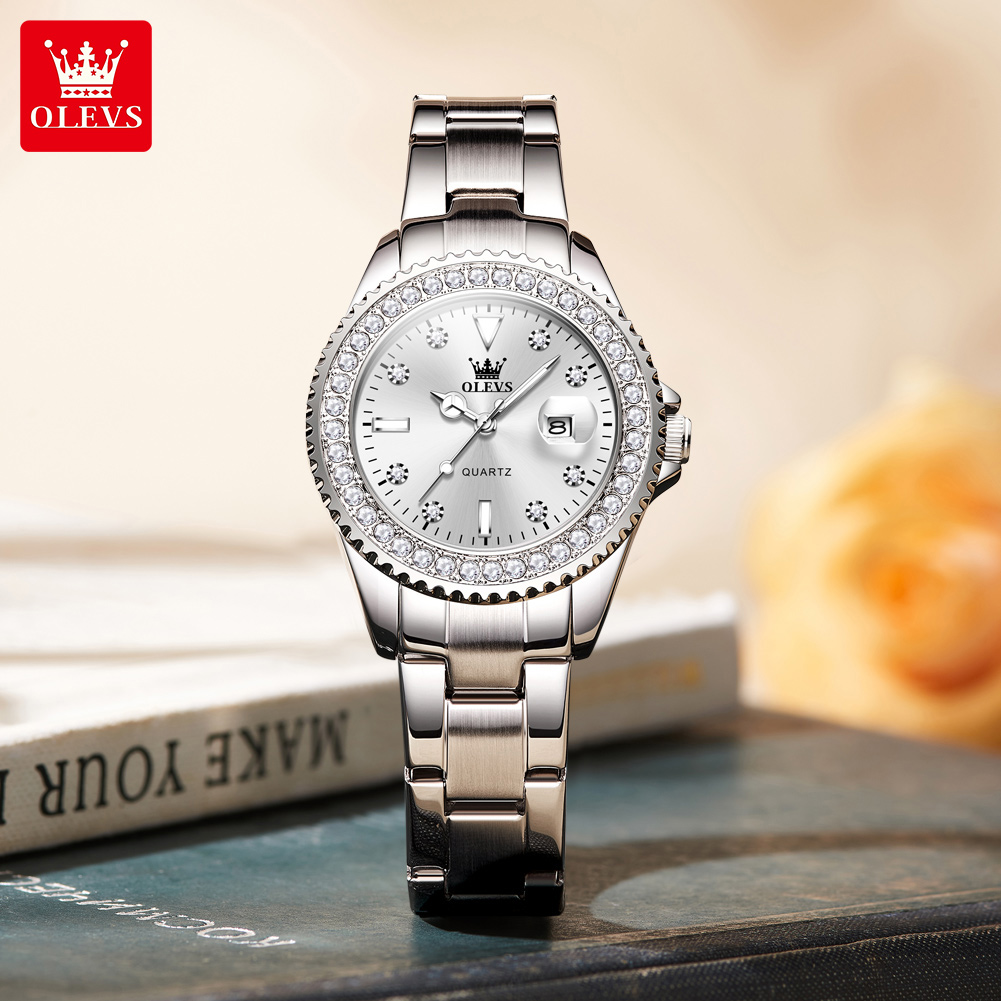 นาฬิกาควอตซ์สำหรับผู้หญิง OLEV - Luxury Watch Brands บทวิจารณ์และราคา