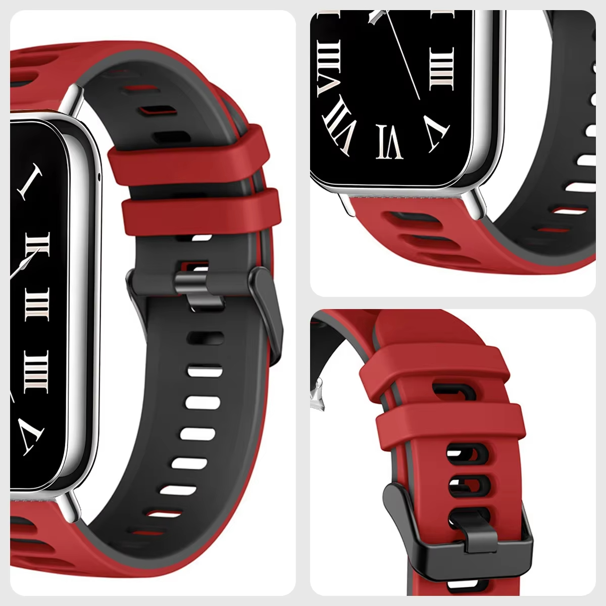 สายซิลิโคนสำหรับนาฬิกา Redmi 4 - Xiaomi Luxury Watch บทวิจารณ์และราคา