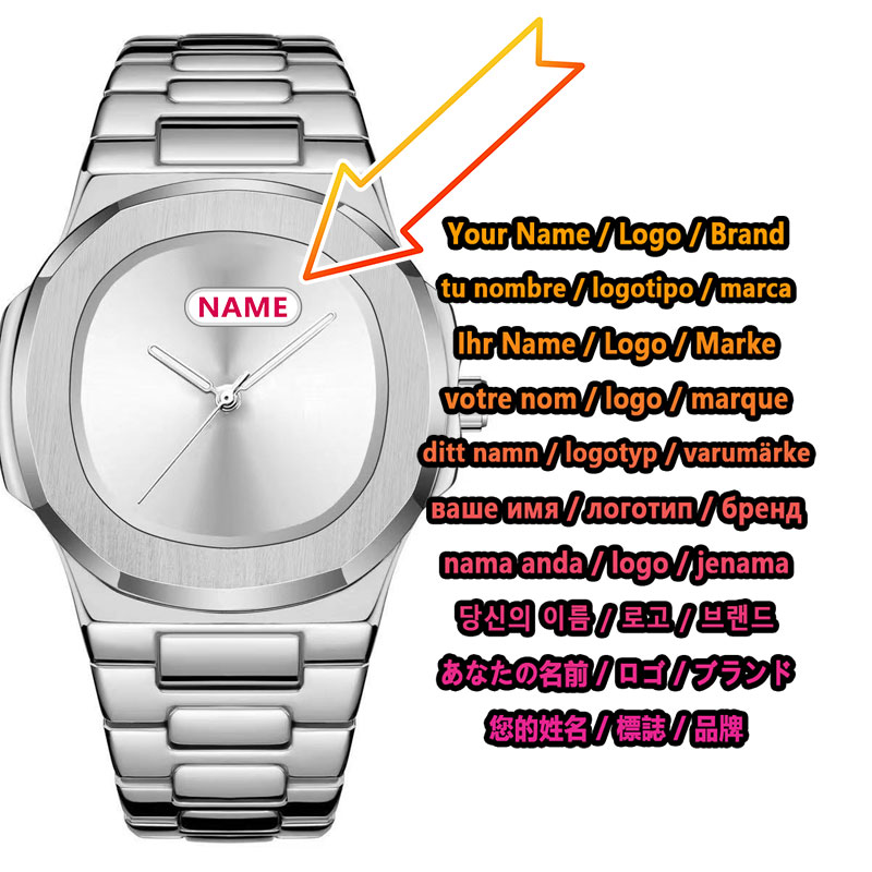 นาฬิกาควอตซ์ผู้ชายโลโก้แบบกำหน - Luxury Watch Brands บทวิจารณ์และราคา