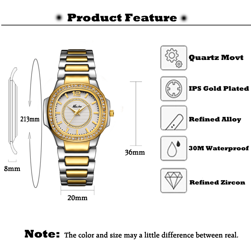 ผู้หญิงนาฬิกาแบรนด์หรูผู้หญิงย - Luxury Watch Index บทวิจารณ์และราคา