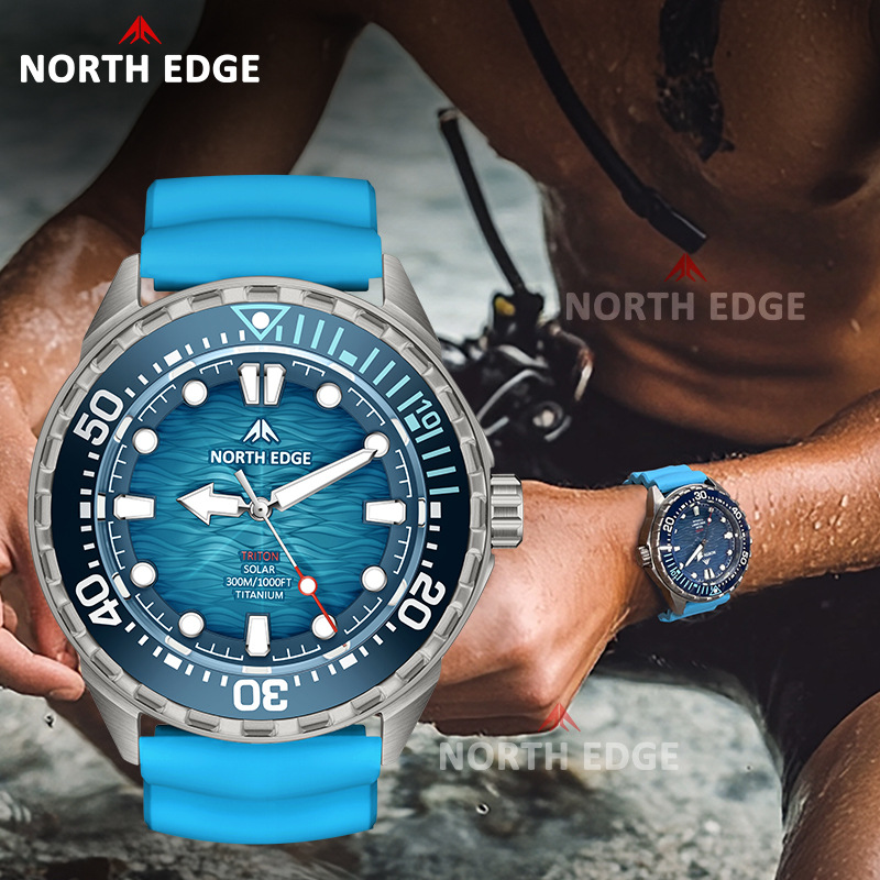 นาฬิกาข้อมือสำหรับดำน้ำผู้ชาย  - Diver Watch 300M บทวิจารณ์และราคา