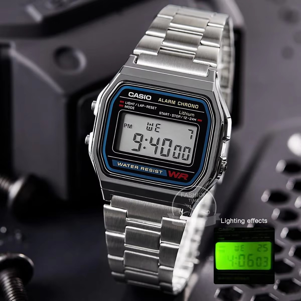 นาฬิกา Casio นาฬิกาสีเงิน นาฬิ - Luxury Watch Casio บทวิจารณ์และราคา